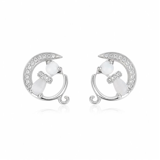 Ohrringe Cianfrone Gioielli Dame in Silber BROC.B 1524 OR - BROC.B 1524 OR